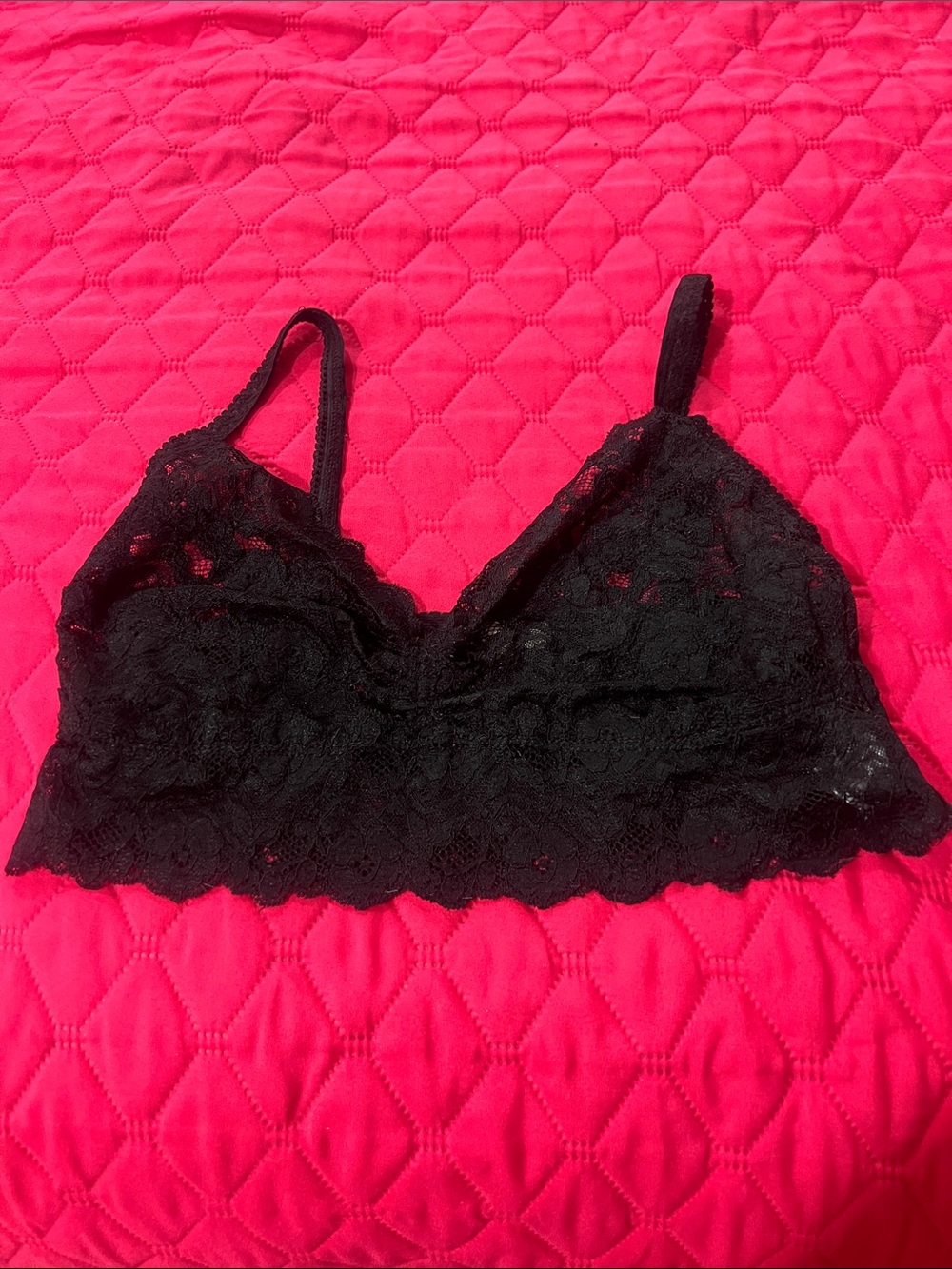 Phanuel Black Lace Bralette